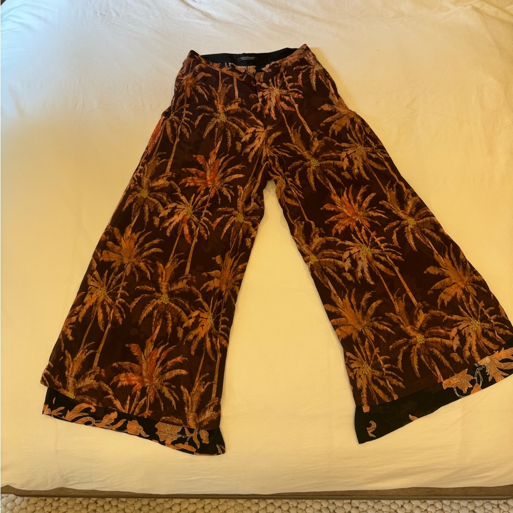 Scotch & Soda Tropical Print Wide Leg Pants - Picture 4 of 9
